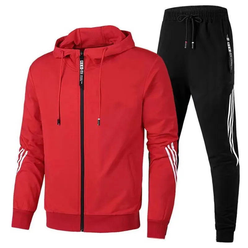 Hooded Sweatshirt Sportswear Two-piece Set