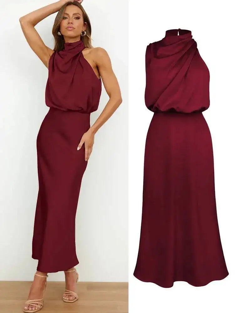 Fashion Elegant Temperament Light Evening Dress