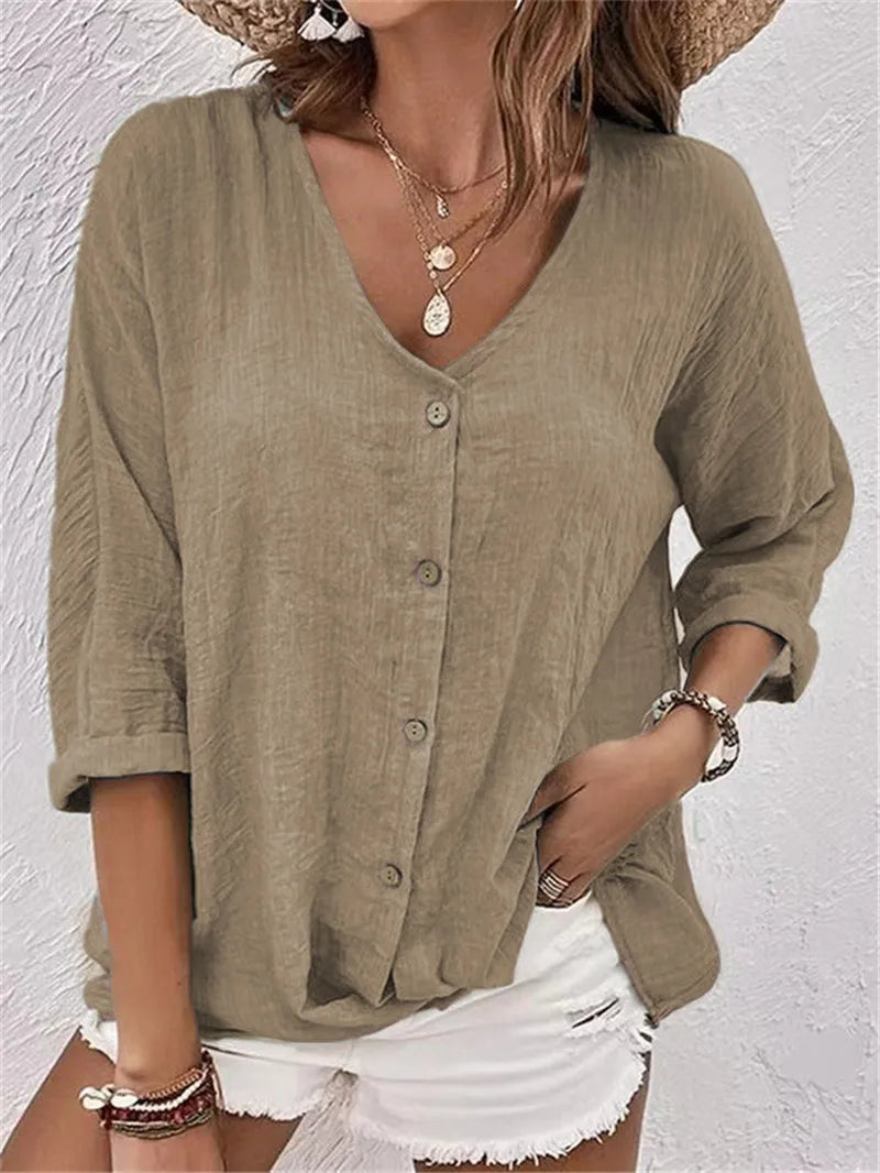 Loose T-shirt blouse