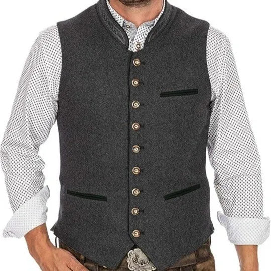 Vest V neck groom's best man's wedding dress vest