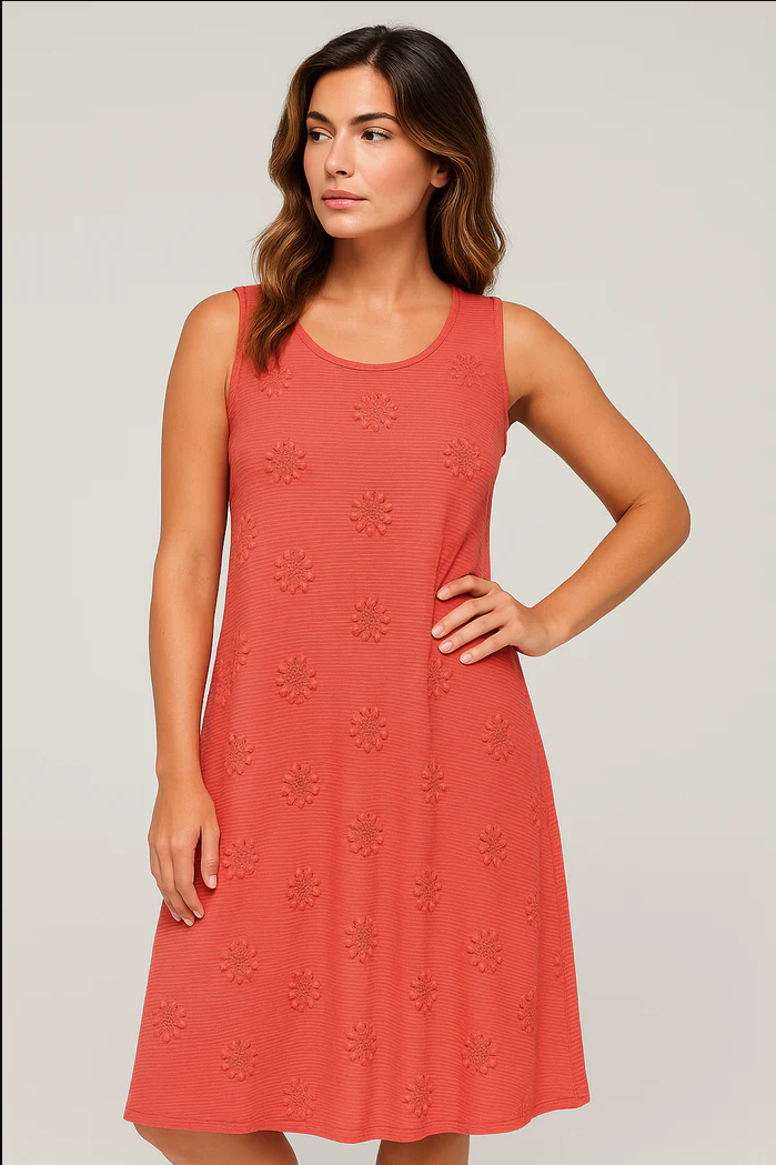 Women's Fashion Slim Print Dress