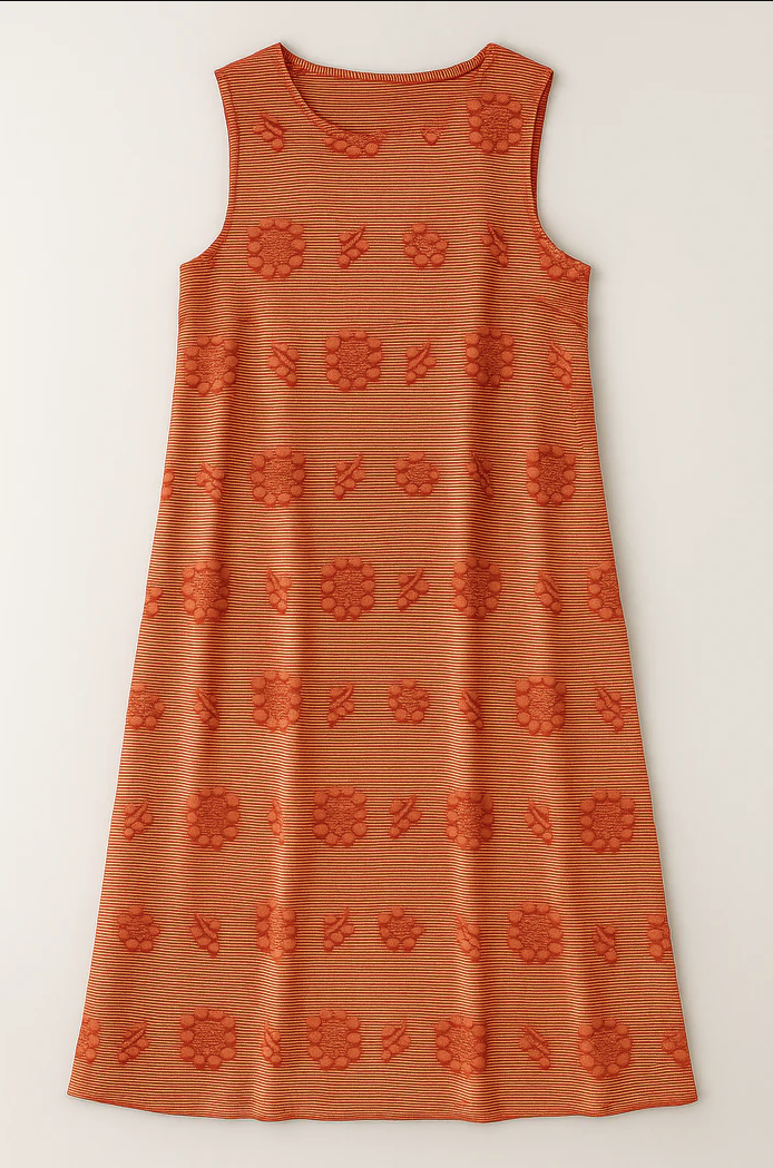 Women's Fashion Slim Print Dress