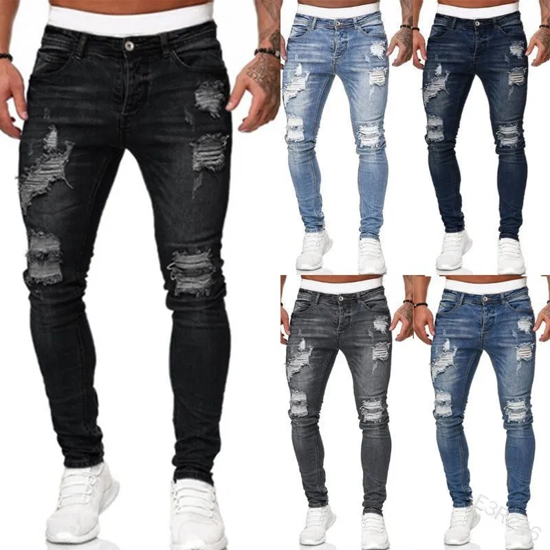 Ripped pants are versatile