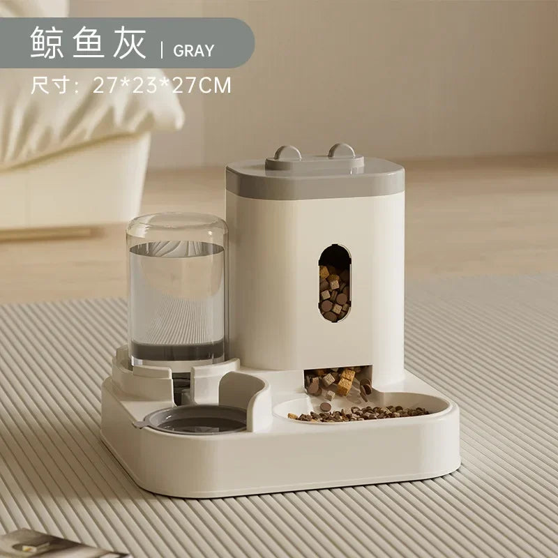 Cat and dog drink machine cat food full-automatic feeder