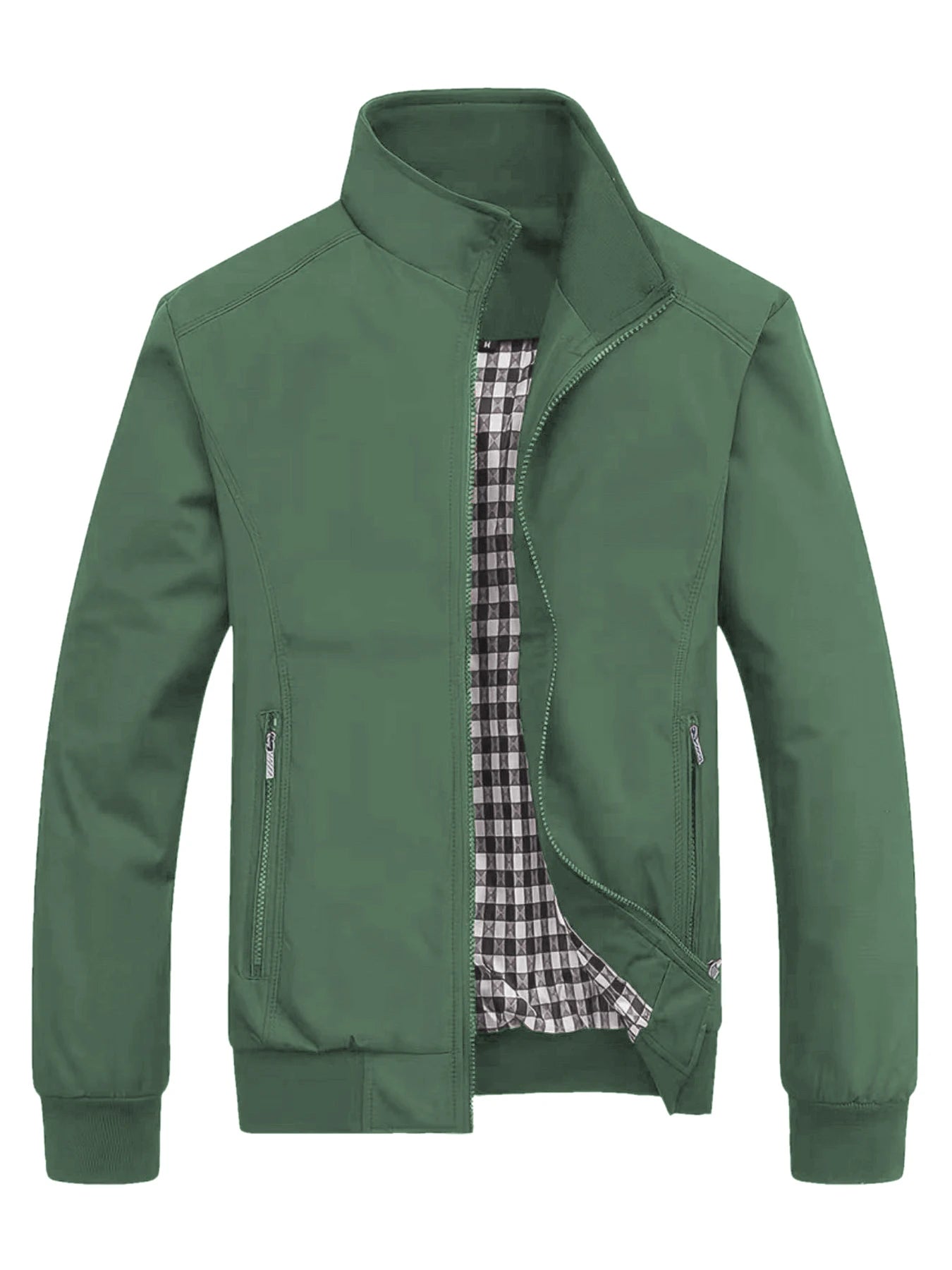 Aviator zip-up jacket
