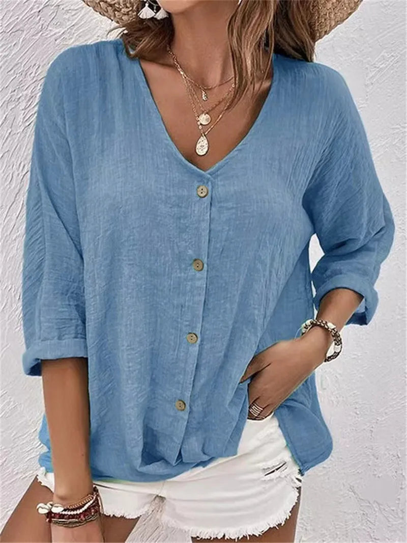 Loose T-shirt blouse