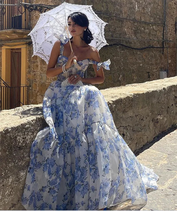 Root Yarn Fairy Long Style Temperament Evening Dress