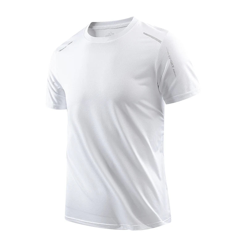 Ice Silk T-Shirt Men's Quick Drying