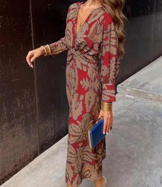 Printed Hot Style Women's Dress