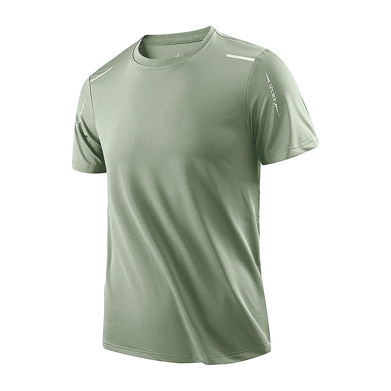 Ice Silk T-Shirt Men's Quick Drying