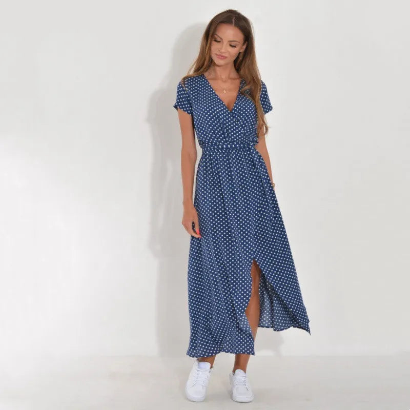 Summer women's bright dress