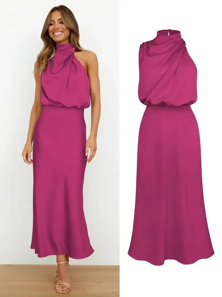 Fashion Elegant Temperament Light Evening Dress
