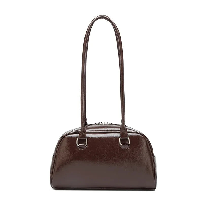 Elegant Women's Retro Shoulder Bag-PU
