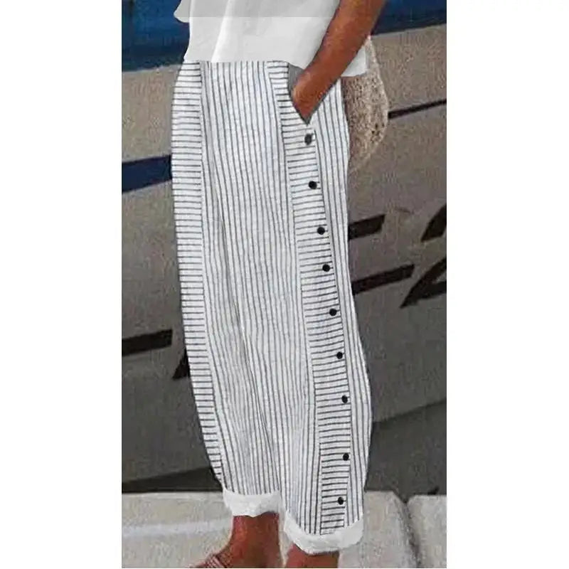 Women's Hot Striped Casual Pants