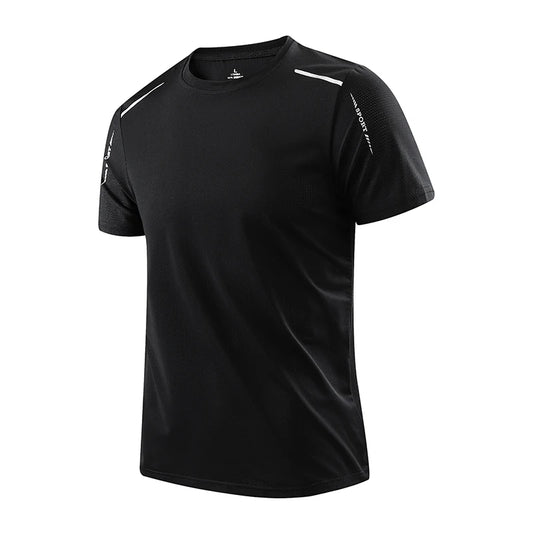 Ice Silk T-Shirt Men's Quick Drying