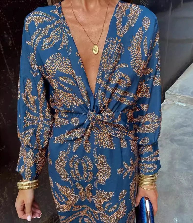 Printed Hot Style Women's Dress