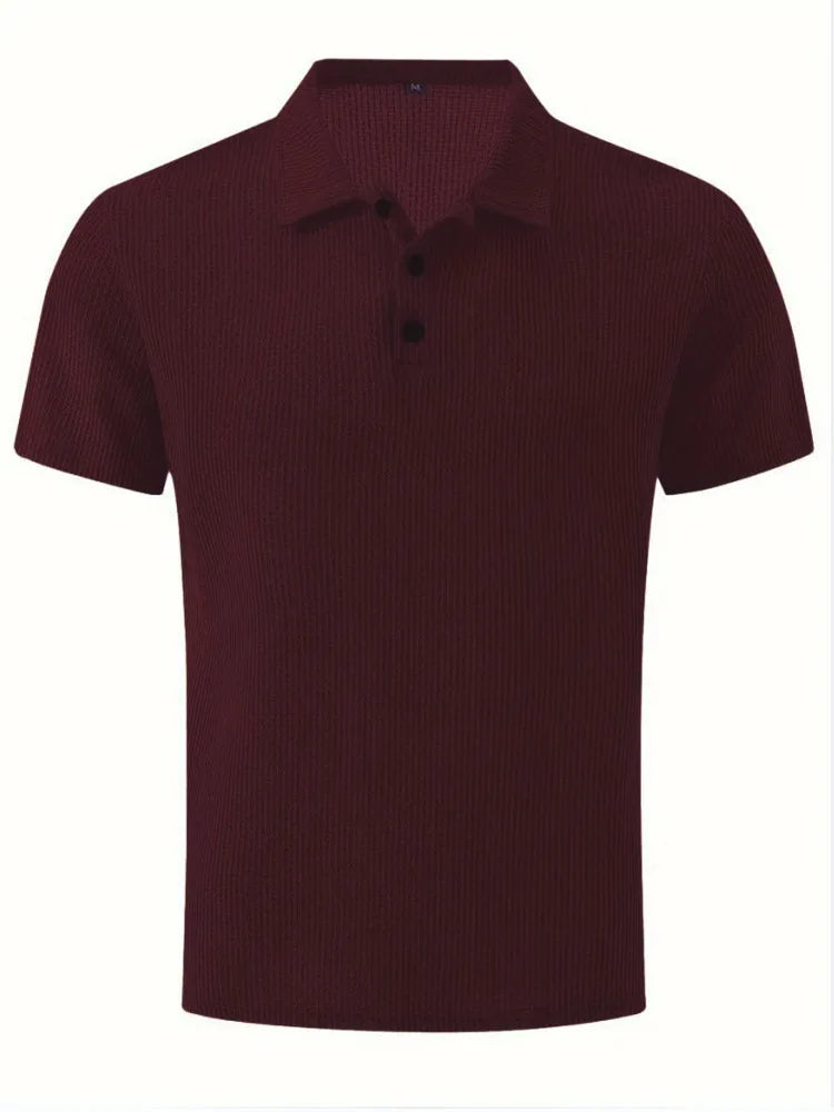 Men's Ice Silk Short Sleeve T-Shirt